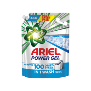 Ariel power Gel Top
Load Liquid Detergent